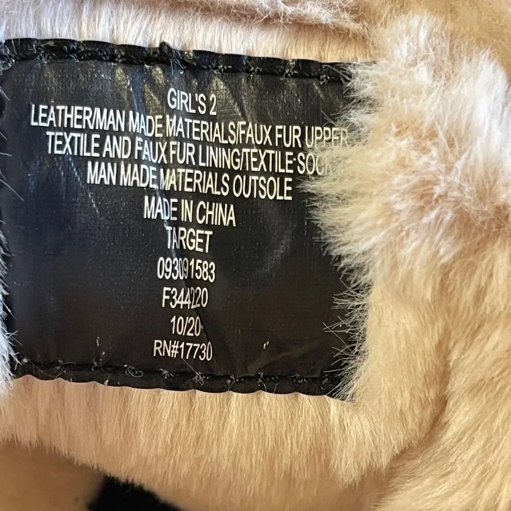 Thermolite winter faux leather and fur boots 2